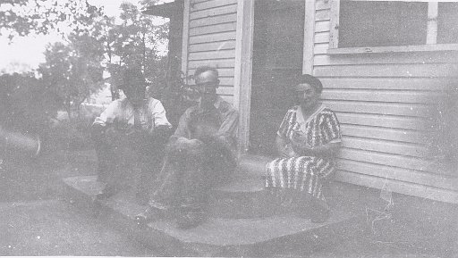 Ted and Nell Hollenbeck and Bill Bray.